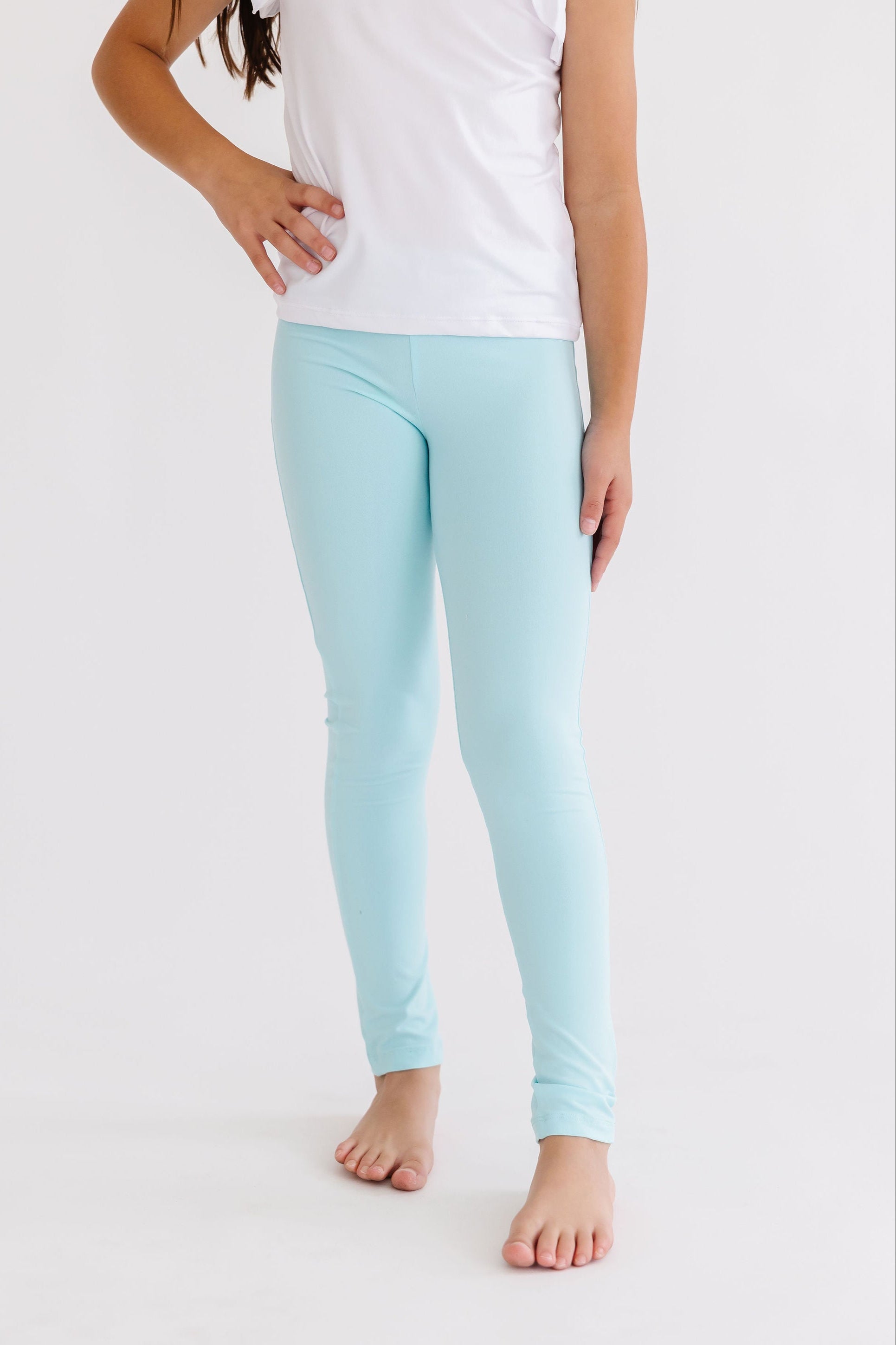 Aqua Leggings-Mila & Rose ®