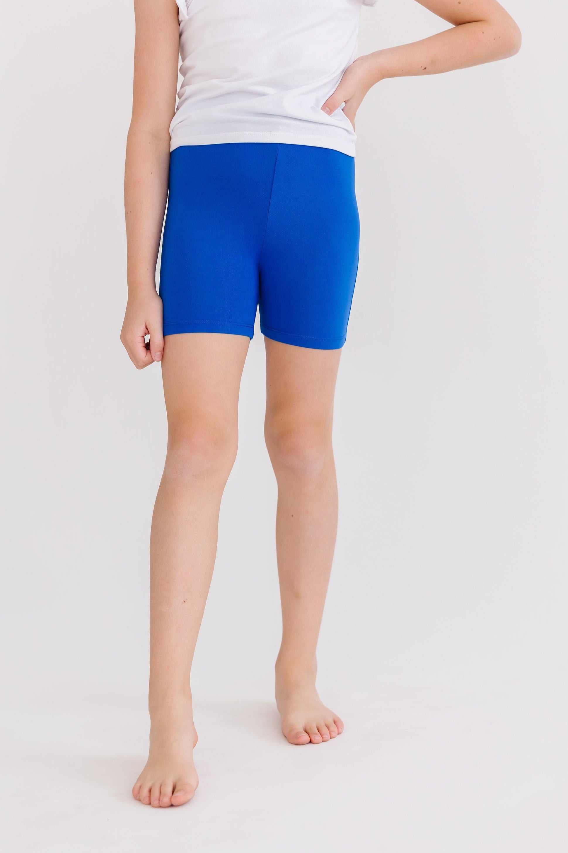 Royal Blue Twirl Shorts-Mila & Rose ®