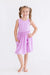 Bright Lilac Tank Pocket Twirl Dress-Mila & Rose ®