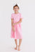 Bubblegum Pink S/S Pocket Twirl Dress-Mila & Rose ®