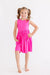 Hot Pink Tank Pocket Twirl Dress-Mila & Rose ®