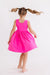 Hot Pink Tank Pocket Twirl Dress-Mila & Rose ®