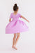 Bright Lilac S/S Pocket Twirl Dress-Mila & Rose ®