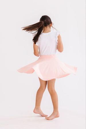 Peach Twirl Skort-Mila & Rose ®