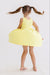 Yellow Tank Pocket Twirl Dress-Mila & Rose ®