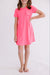 Neon Pink T-Shirt Dress-Mila & Rose ®