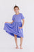 Periwinkle S/S Pocket Twirl Dress-Mila & Rose ®