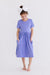 Periwinkle S/S Pocket Twirl Dress-Mila & Rose ®