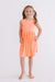 Neon Coral Tank Pocket Twirl Dress-Mila & Rose ®