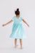 Aqua S/S Pocket Twirl Dress-Mila & Rose ®