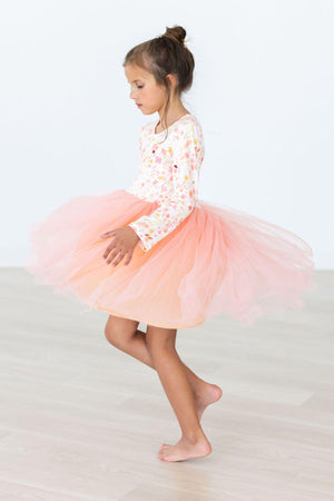 Wild Paintbrushes L/S Tutu Dress-Mila & Rose ®