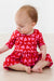 Hearts & Hugs 3/4 Sleeve Twirl Bodysuit-Mila & Rose ®