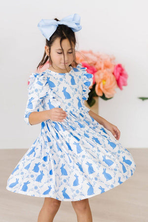 Hop 'til You Drop Ruffle Twirl Dress-Mila & Rose ®