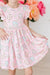 Easter Egg Hunt Flutter Sleeve Twirl Dress-Mila & Rose ®