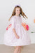 Baby Bunnies 3/4 Sleeve Ruffle Twirl Dress-Mila & Rose ®