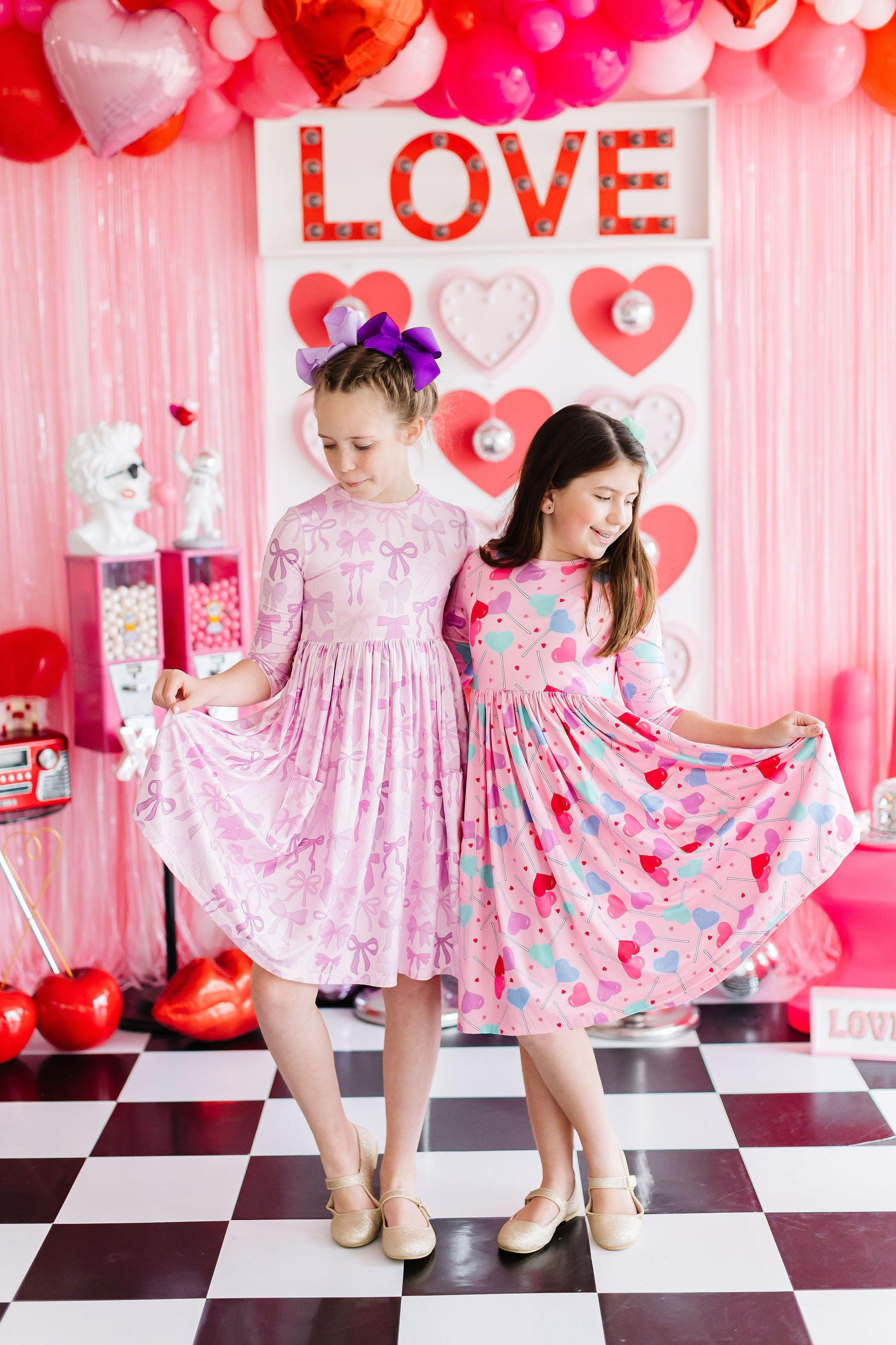 Sucker for You Pocket Twirl Dress-Mila & Rose ®