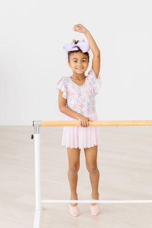 Springtime Bows S/S Twirl Leotard-Mila & Rose ®