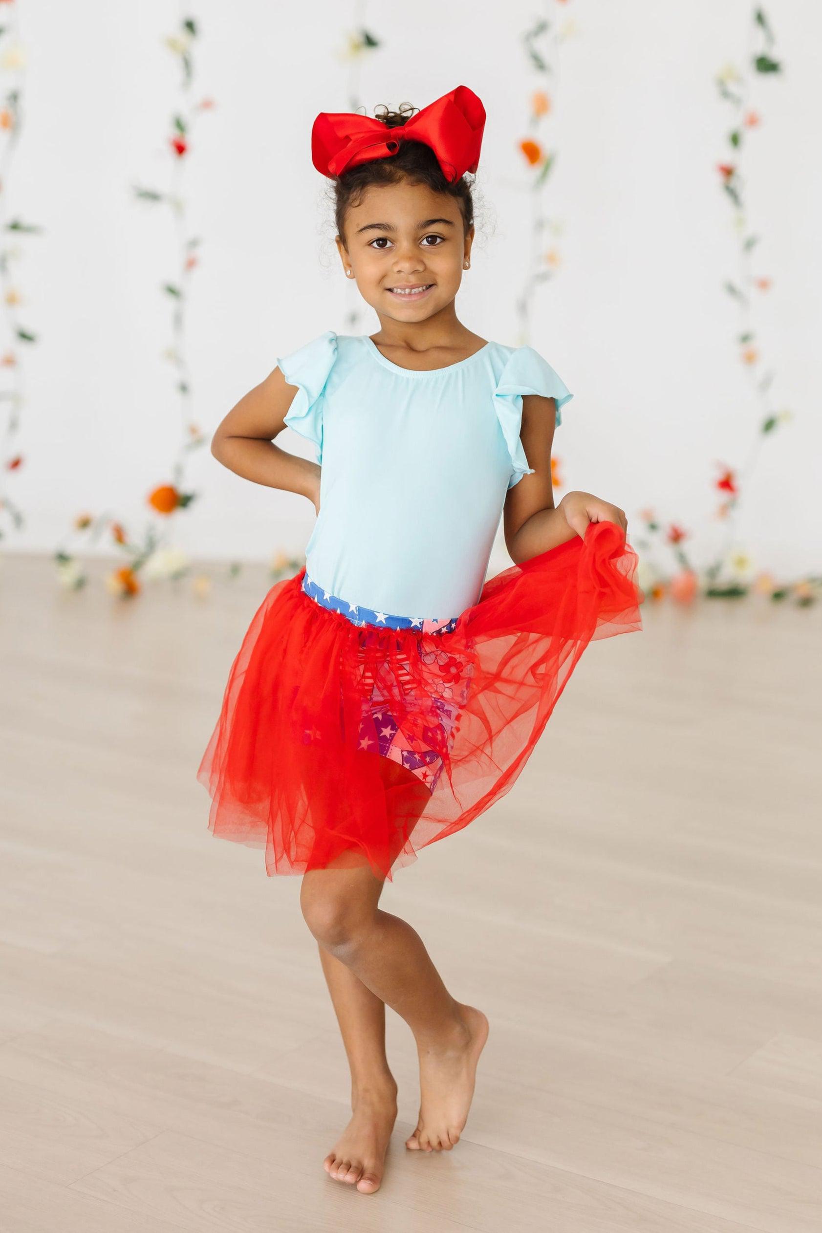 Patriotic Patchwork Tutu Shorts-Mila & Rose ®