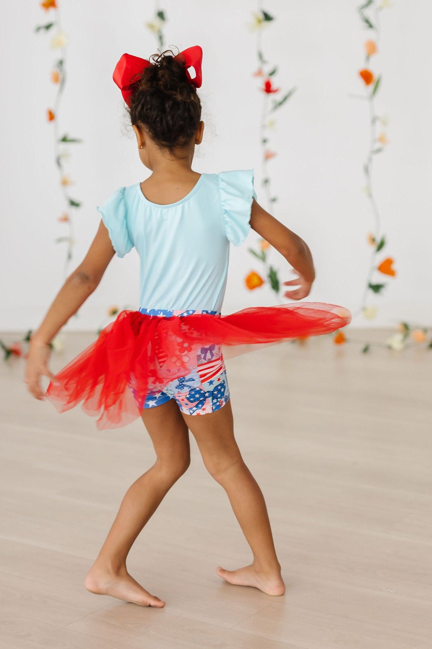 Patriotic Patchwork Tutu Shorts-Mila & Rose ®