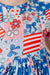 Patriotic Patchwork S/S Pocket Twirl Dress-Mila & Rose ®