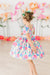 Wildflower Wishes S/S Pocket Twirl Dress-Mila & Rose ®