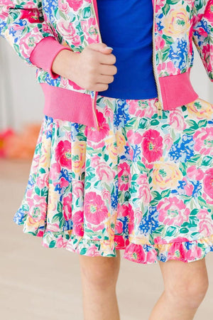 Wildflower Wishes Ruffle Twirl Skort-Mila & Rose ®