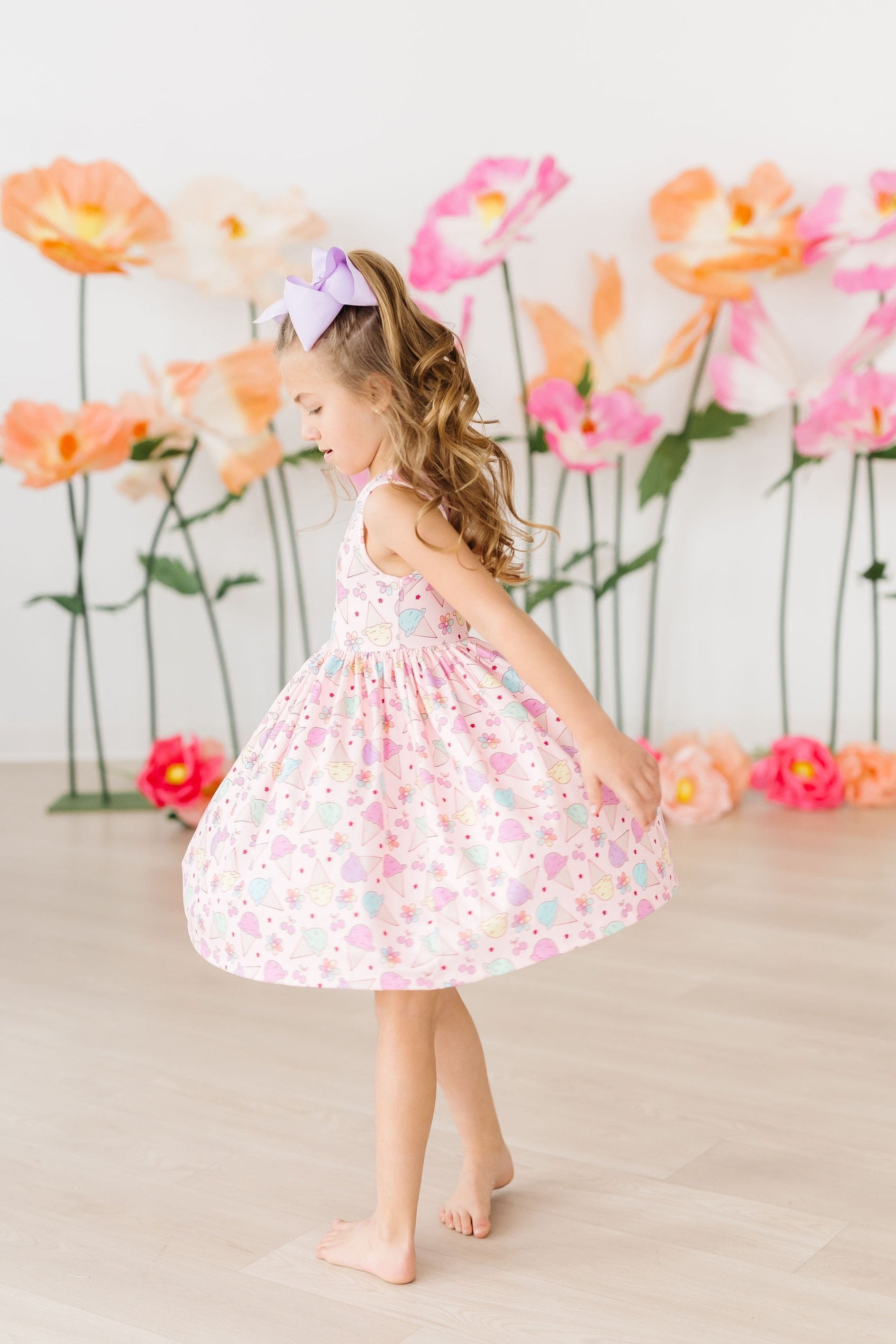 Ice Cream & Shout Tank Twirl Dress-Mila & Rose ®