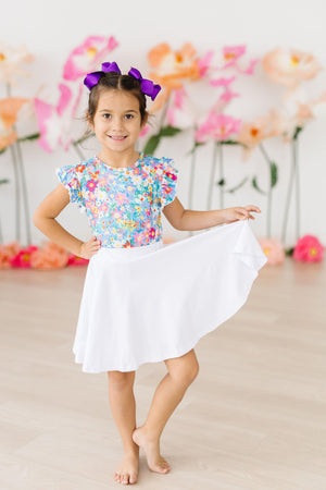 White Twirl Skort-Mila & Rose ®