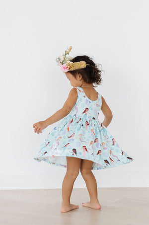 Happy as a Clam Tank Twirl Dress-Mila & Rose ®