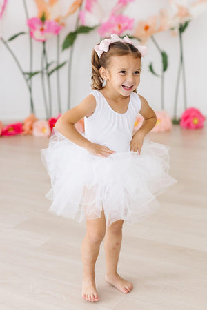 White Tank Tutu Leotard-Mila & Rose ®