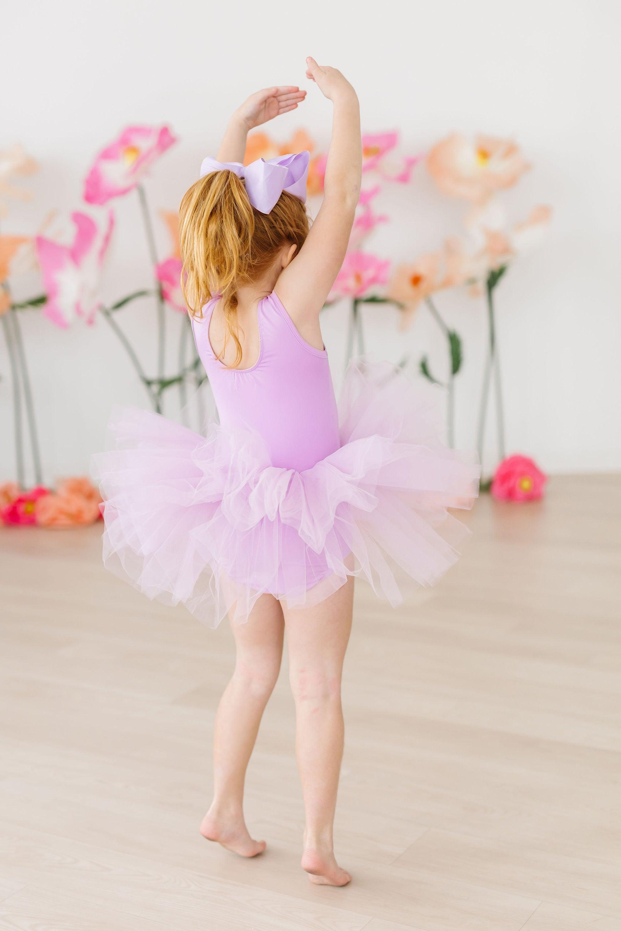 Bright Lilac Tank Tutu Leotard-Mila & Rose ®