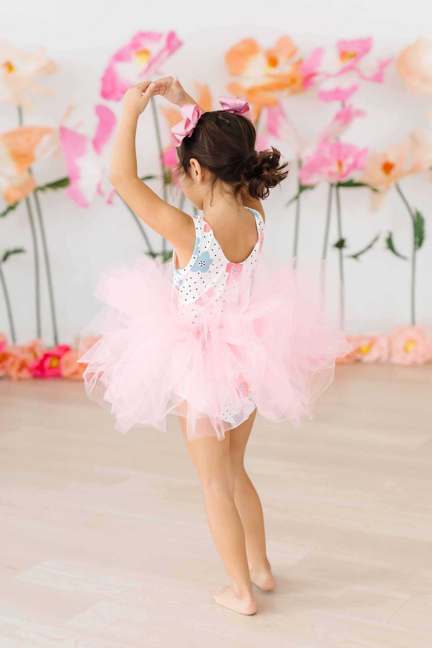 Dots & Daisies Tank Tutu Leotard-Mila & Rose ®