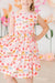 Retro Picnic Flutter Sleeve Twirl Dress-Mila & Rose ®