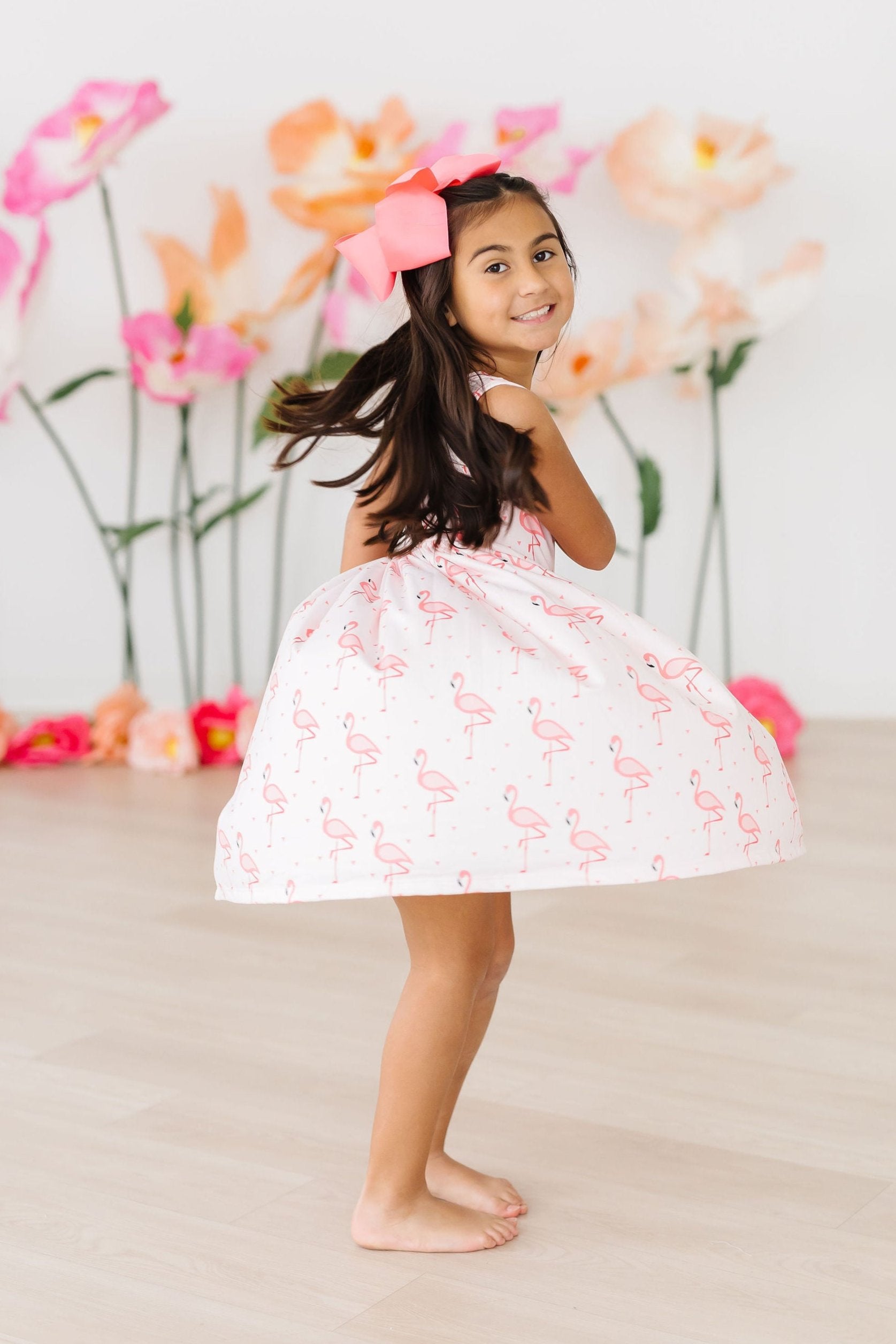 Pink Paradise Tank Twirl Dress-Mila & Rose ®