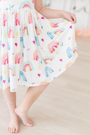 Radiant Rainbows Tank Twirl Dress-Mila & Rose ®