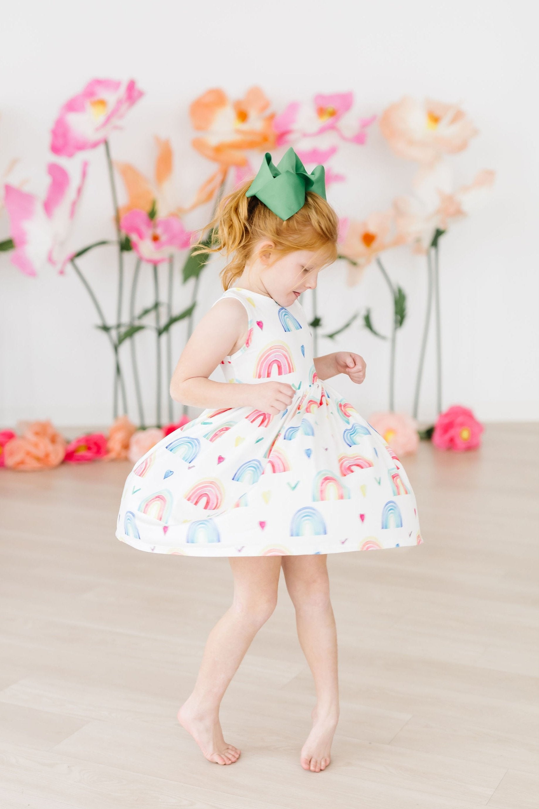 Radiant Rainbows Tank Twirl Dress-Mila & Rose ®