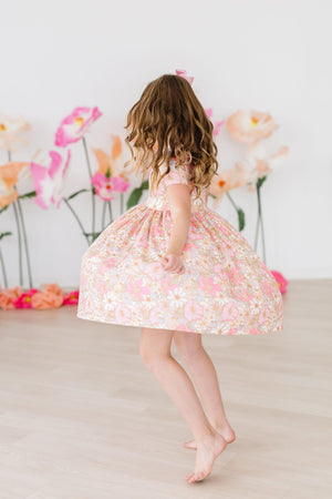 What's Up Buttercup S/S Pocket Twirl Dress-Mila & Rose ®