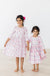 Pink Plaid 3/4 Sleeve Pocket Twirl Dress-Mila & Rose ®