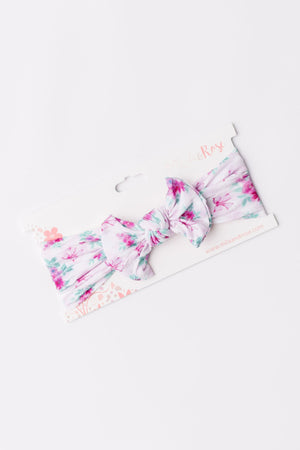 Gingham Bows Nylon Bow Headwrap-Mila & Rose ®