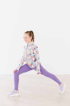 Playful Purple Active Legging-Mila & Rose ®