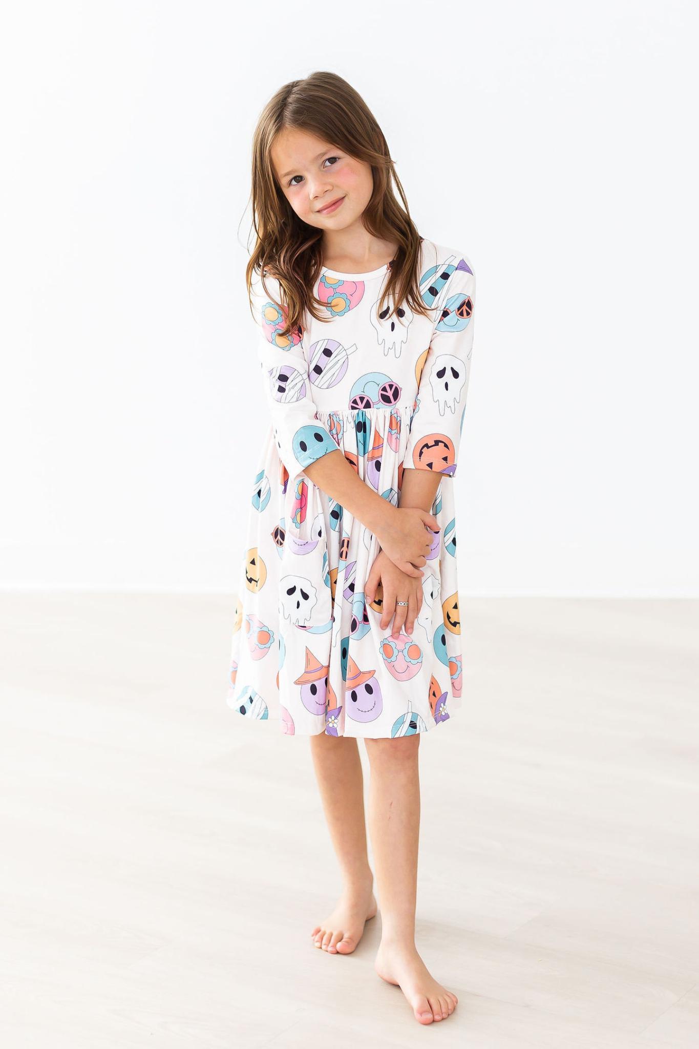 Monster Mash Pocket Twirl Dress-Mila & Rose ®