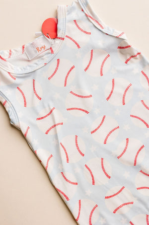 Baseball Shorty One-Piece-Mila & Rose ®