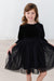 Black Velvet Tutu Dress-Mila & Rose ®