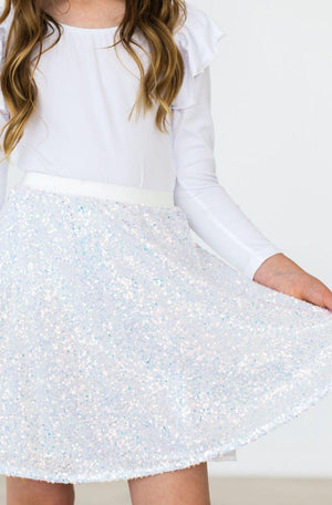 Disco Sequin Twirl Skort-Mila & Rose ®