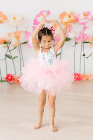 Dots & Daisies Tank Tutu Leotard-Mila & Rose ®