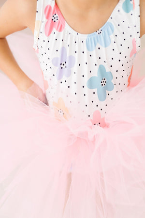 Dots & Daisies Tank Tutu Leotard-Mila & Rose ®