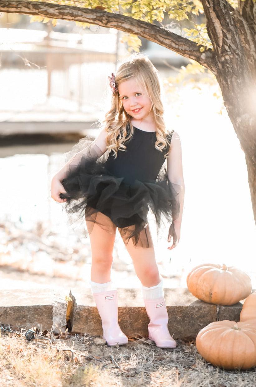 Black Tank Tutu Leotard-Mila & Rose ®