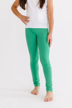 Kelly Green Leggings-Mila & Rose ®