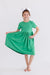 Kelly Green S/S Pocket Twirl Dress-Mila & Rose ®