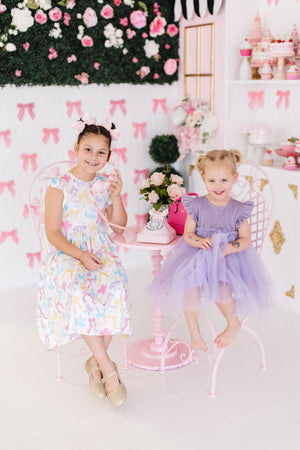 Lavender Shimmer Tutu Dress-Mila & Rose ®